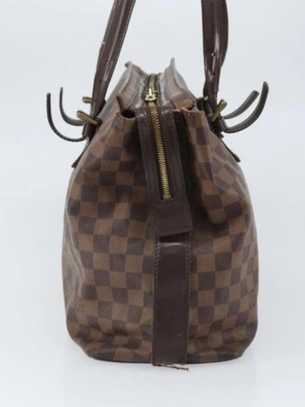 LOUIS VUITTON Damier Ebene Chelsea Tote Bag N51119 LV Auth ka1812 - Picture 4 of 16